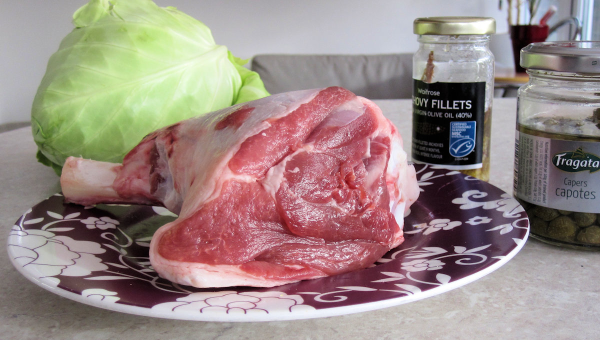 Lamb Shank With Stir Fried Cabbage Recipe Cuisine Fiend